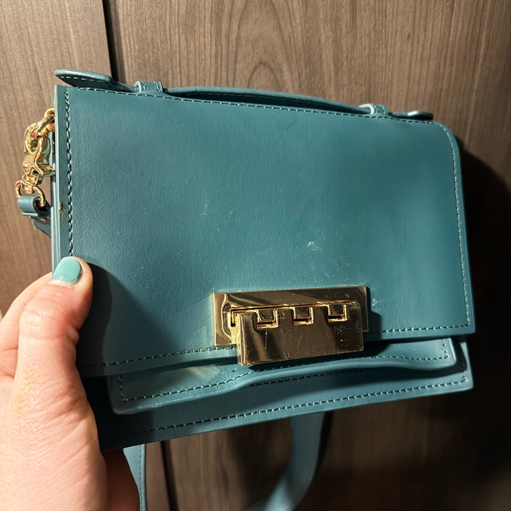 Zac Posen Teal Green Purse